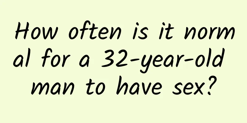 How often is it normal for a 32-year-old man to have sex?