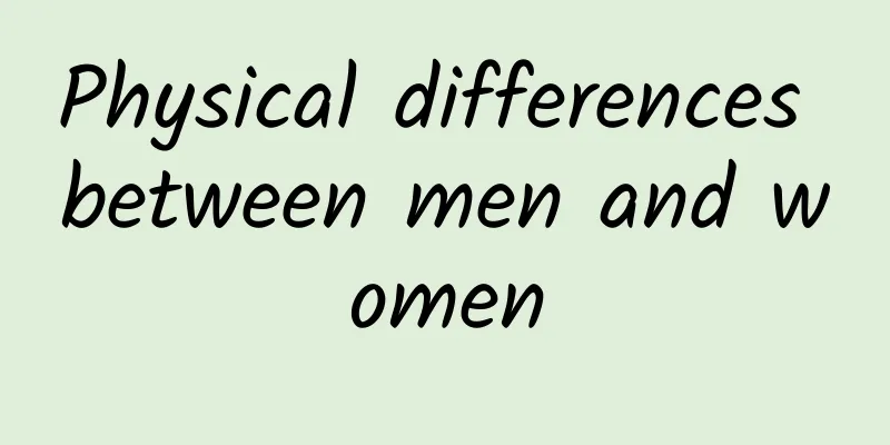 Physical differences between men and women