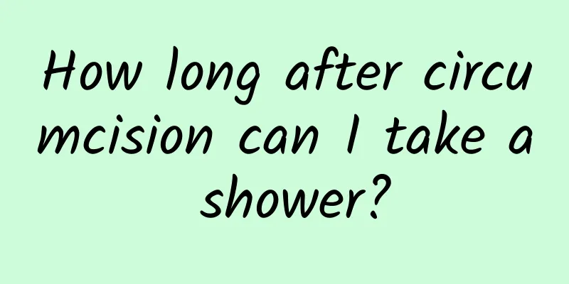 How long after circumcision can I take a shower?