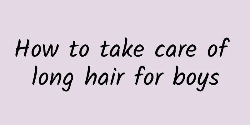 How to take care of long hair for boys
