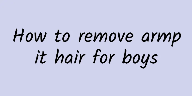 How to remove armpit hair for boys