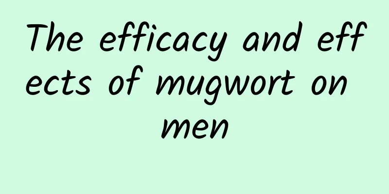 The efficacy and effects of mugwort on men