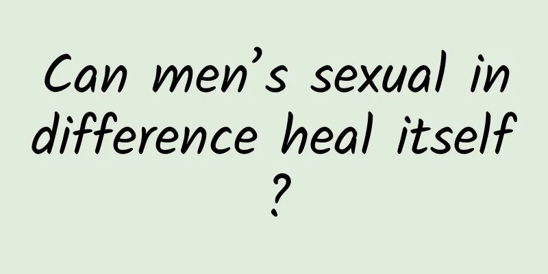 Can men’s sexual indifference heal itself?