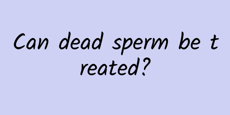Can dead sperm be treated?