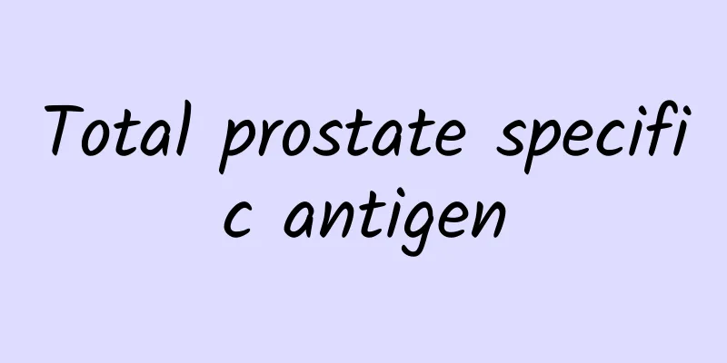 Total prostate specific antigen