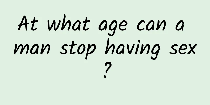 At what age can a man stop having sex?