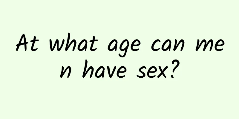At what age can men have sex?
