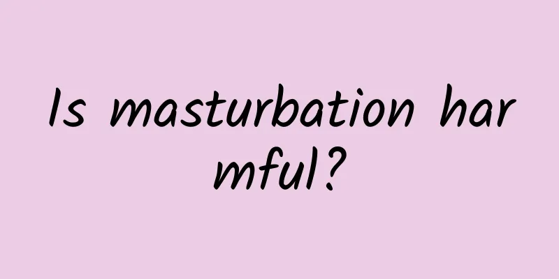 Is masturbation harmful?