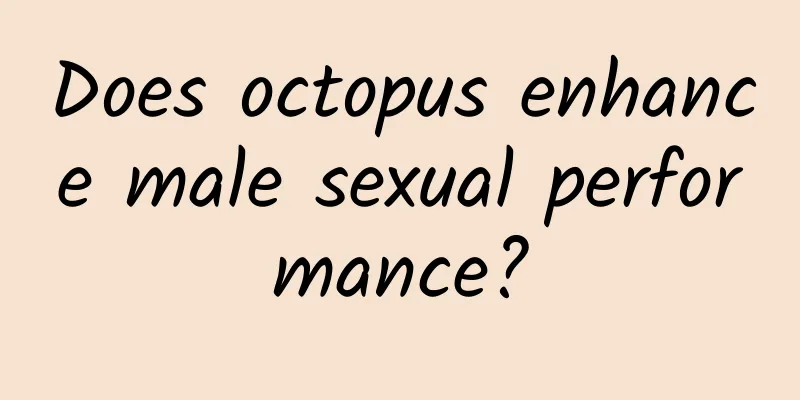 Does octopus enhance male sexual performance?