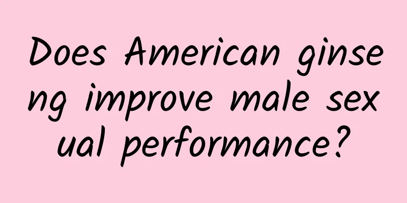 Does American ginseng improve male sexual performance?