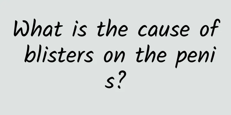What is the cause of blisters on the penis?