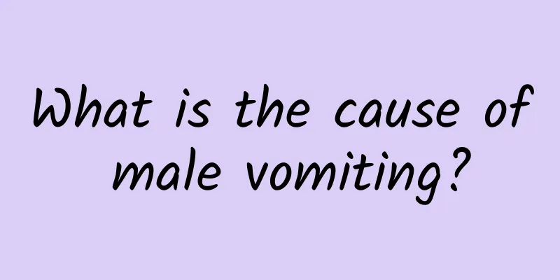 What is the cause of male vomiting?