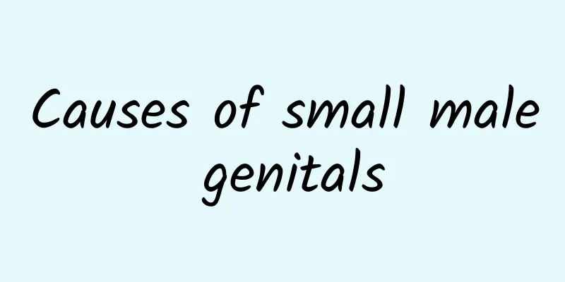 Causes of small male genitals