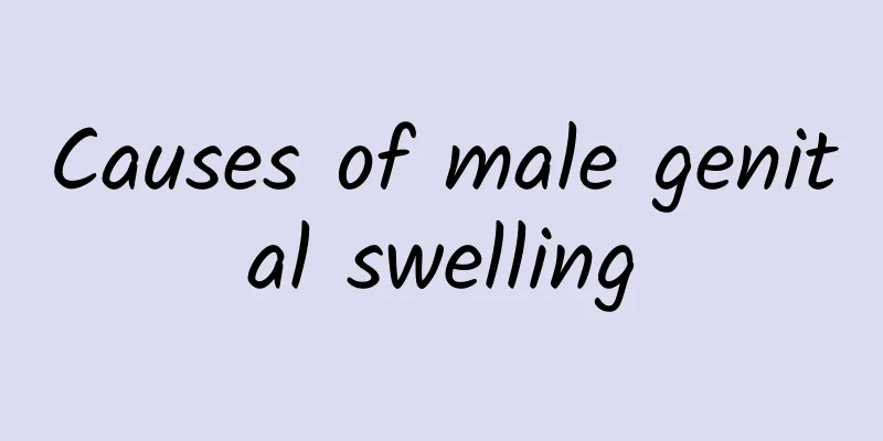 Causes of male genital swelling