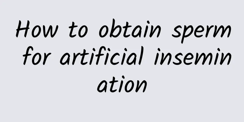 How to obtain sperm for artificial insemination