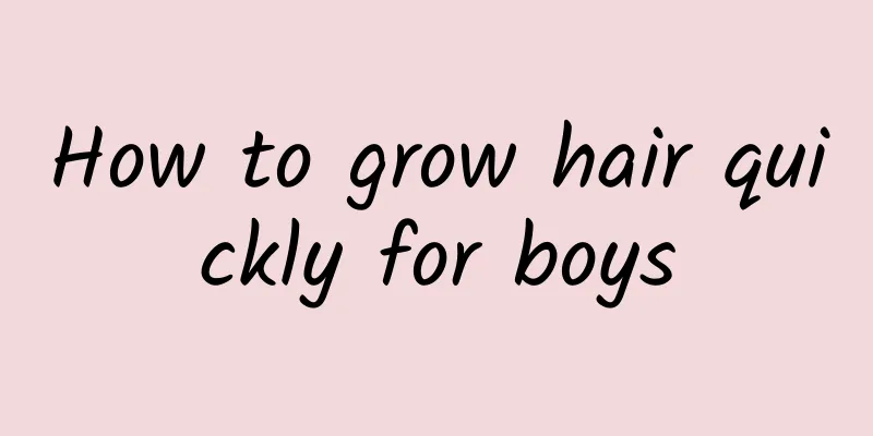 How to grow hair quickly for boys
