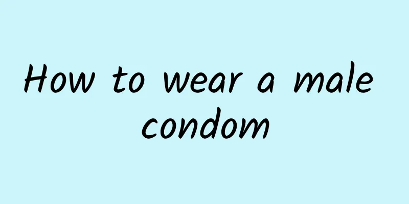 How to wear a male condom