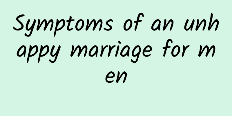 Symptoms of an unhappy marriage for men