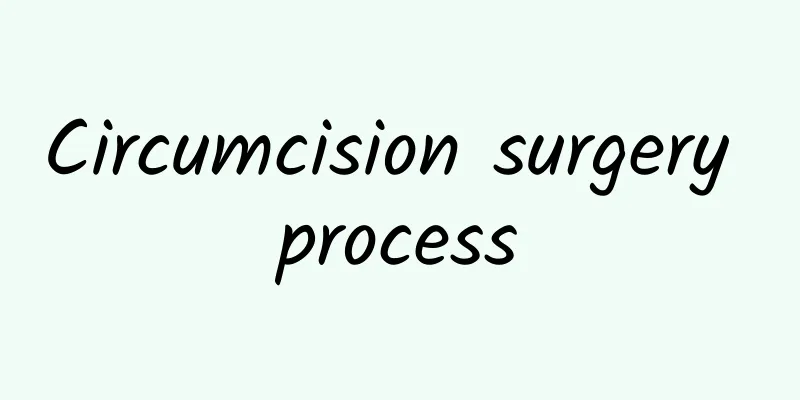 Circumcision surgery process