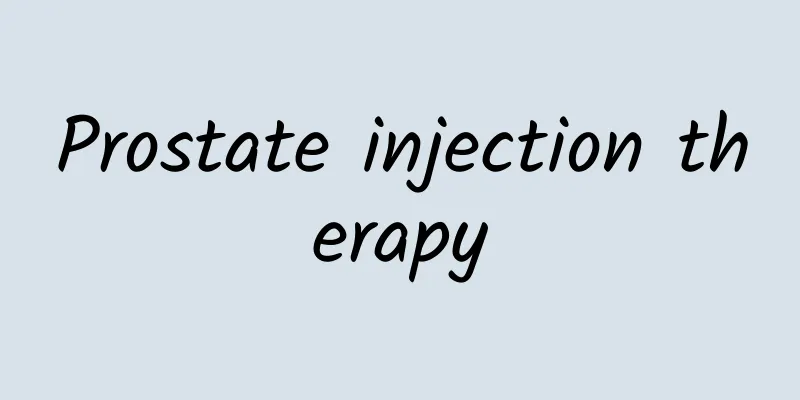 Prostate injection therapy