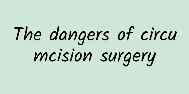 The dangers of circumcision surgery