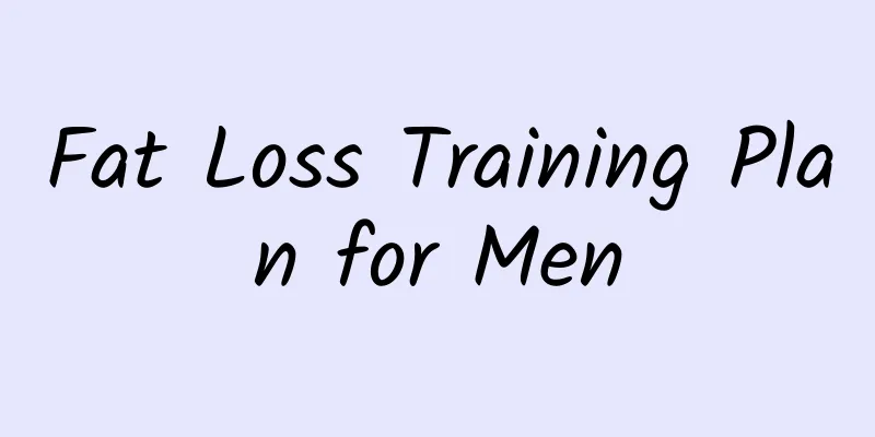 Fat Loss Training Plan for Men