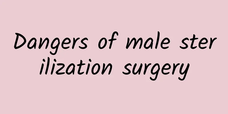 Dangers of male sterilization surgery