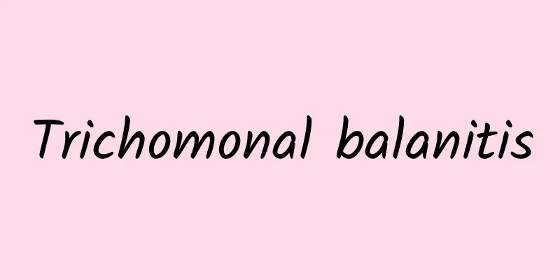 Trichomonal balanitis