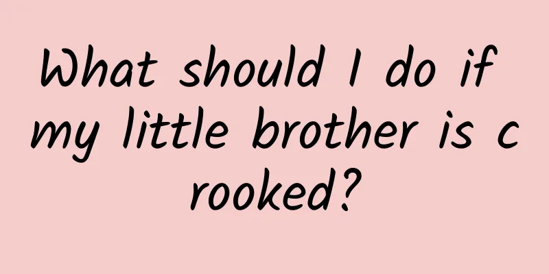 What should I do if my little brother is crooked?
