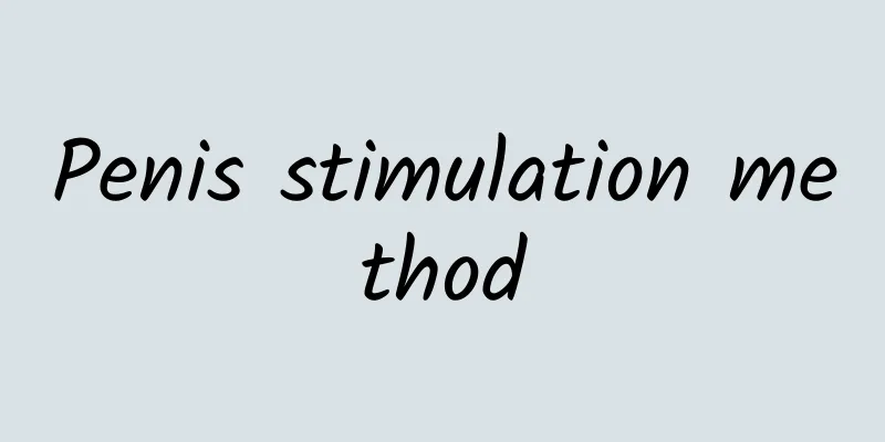 Penis stimulation method