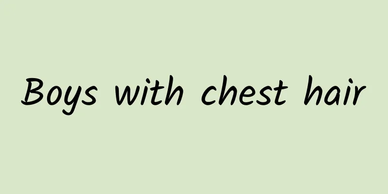 Boys with chest hair