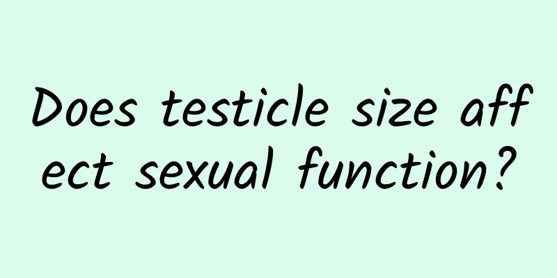 Does testicle size affect sexual function?