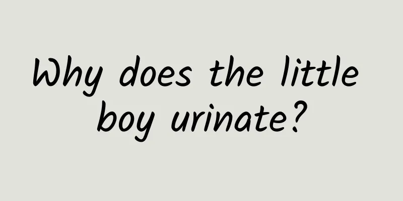 Why does the little boy urinate?