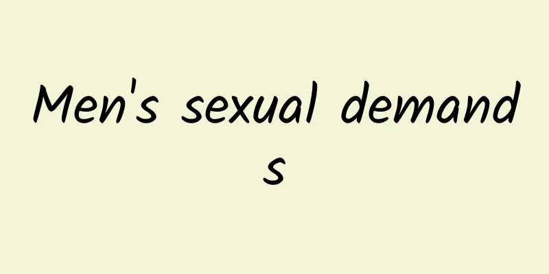 Men's sexual demands