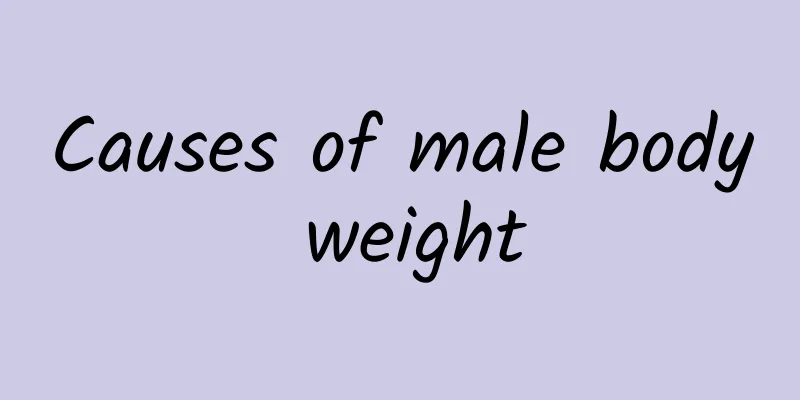 Causes of male body weight