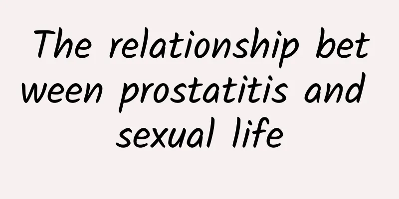 The relationship between prostatitis and sexual life