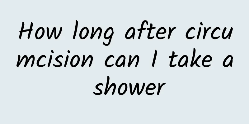 How long after circumcision can I take a shower