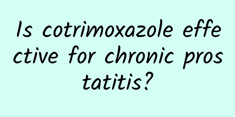 Is cotrimoxazole effective for chronic prostatitis?