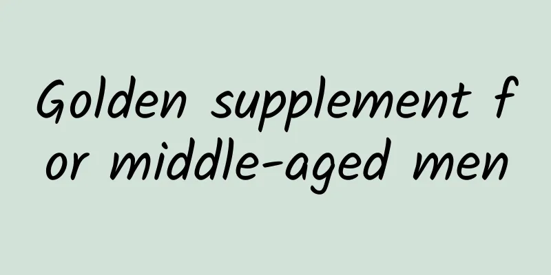 Golden supplement for middle-aged men