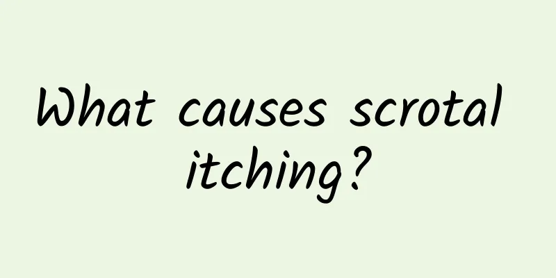 What causes scrotal itching?