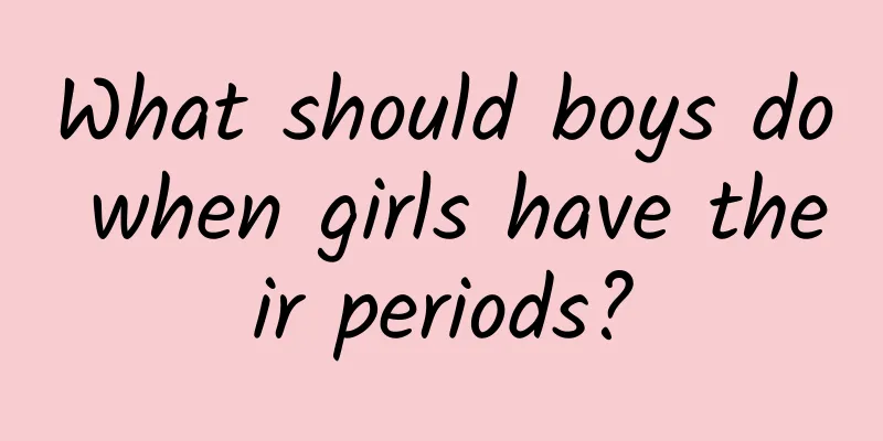 What should boys do when girls have their periods?