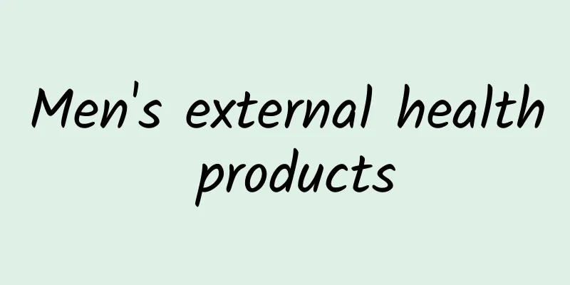 Men's external health products
