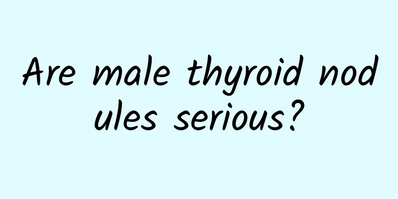 Are male thyroid nodules serious?