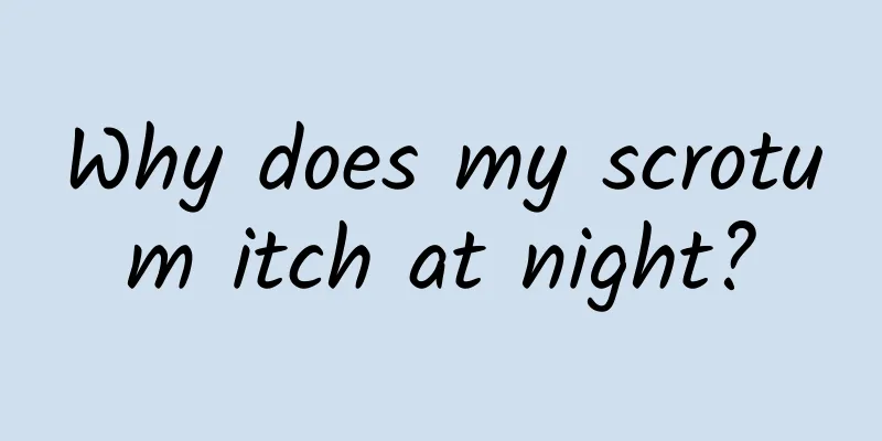 Why does my scrotum itch at night?