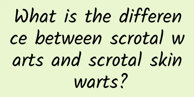 What is the difference between scrotal warts and scrotal skin warts?