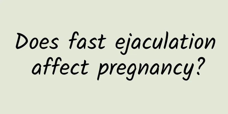 Does fast ejaculation affect pregnancy?