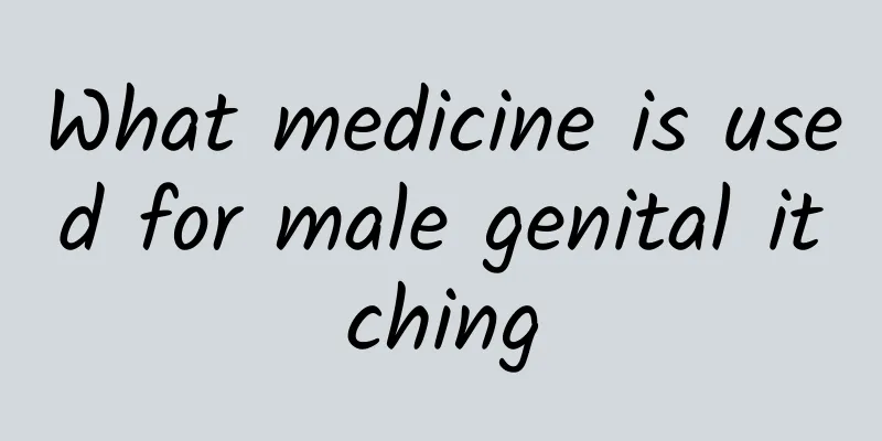 What medicine is used for male genital itching