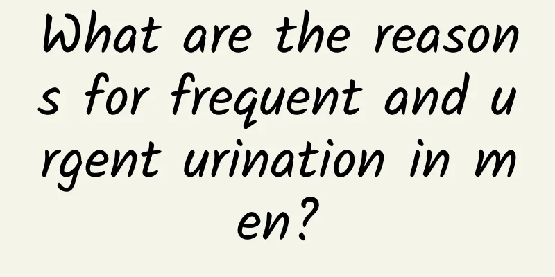 What are the reasons for frequent and urgent urination in men?