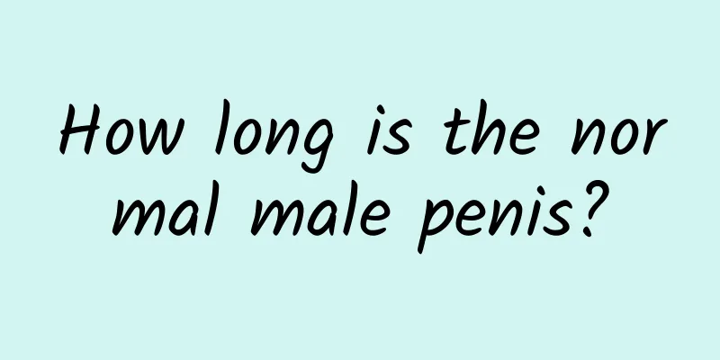 How long is the normal male penis?