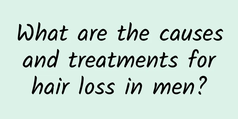 What are the causes and treatments for hair loss in men?